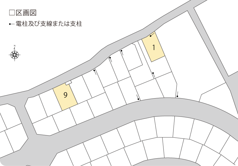 R1街区 建築条件なし土地